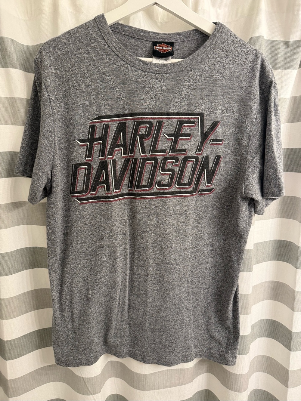 Harley-Davidson First Flight Kill Devil Hills, NC Graphic Tee Size Medium Grey